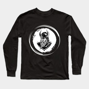 Viking skull Long Sleeve T-Shirt